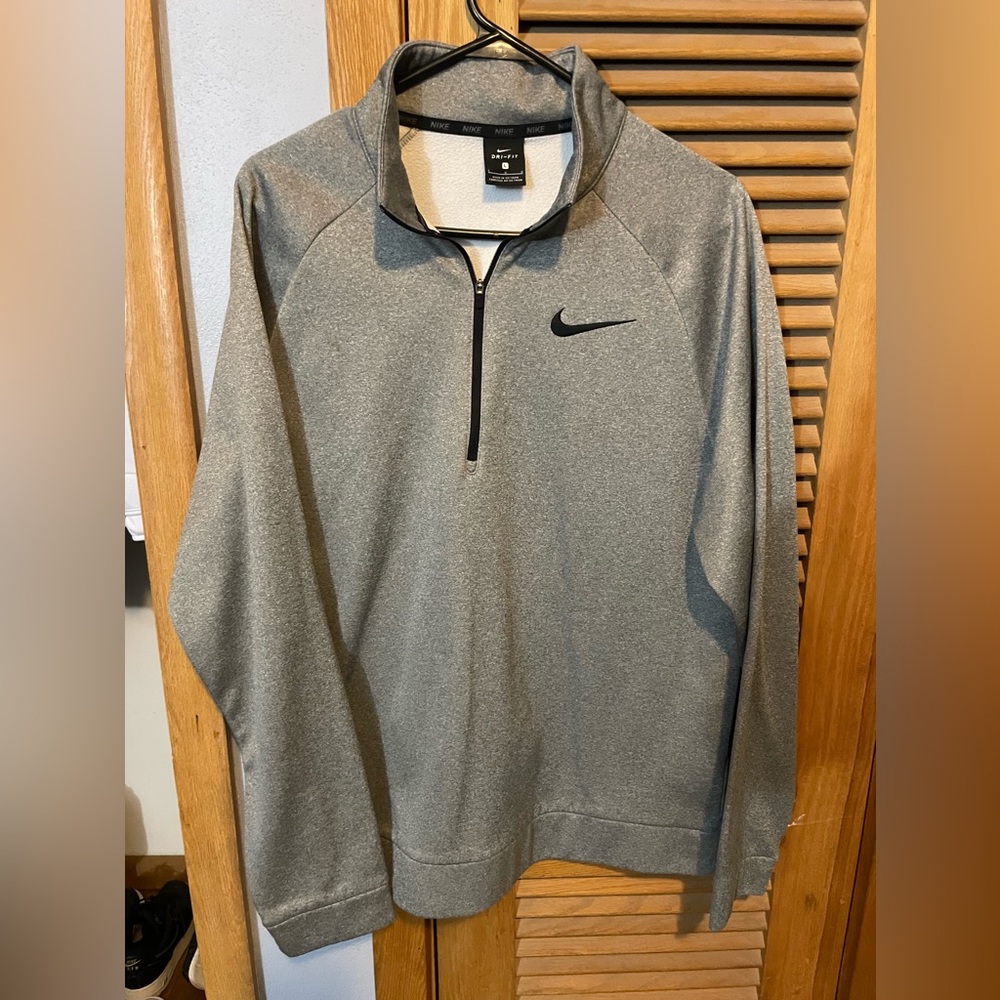 Nike Dri-fit 1/4 zip-up L